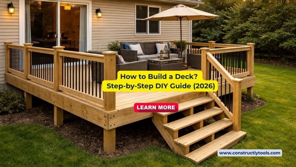 how to build a deck