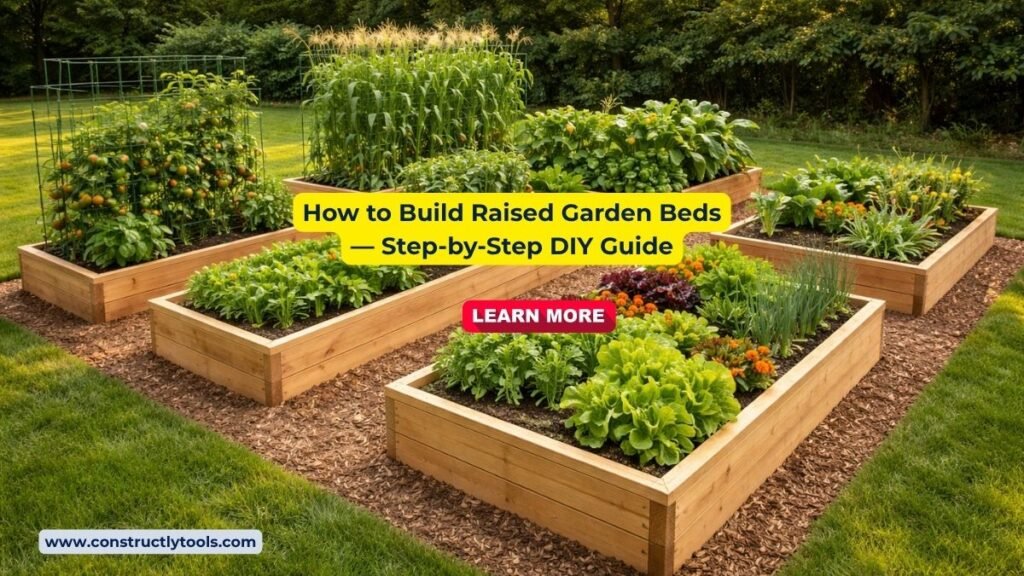 how to build raised garden beds