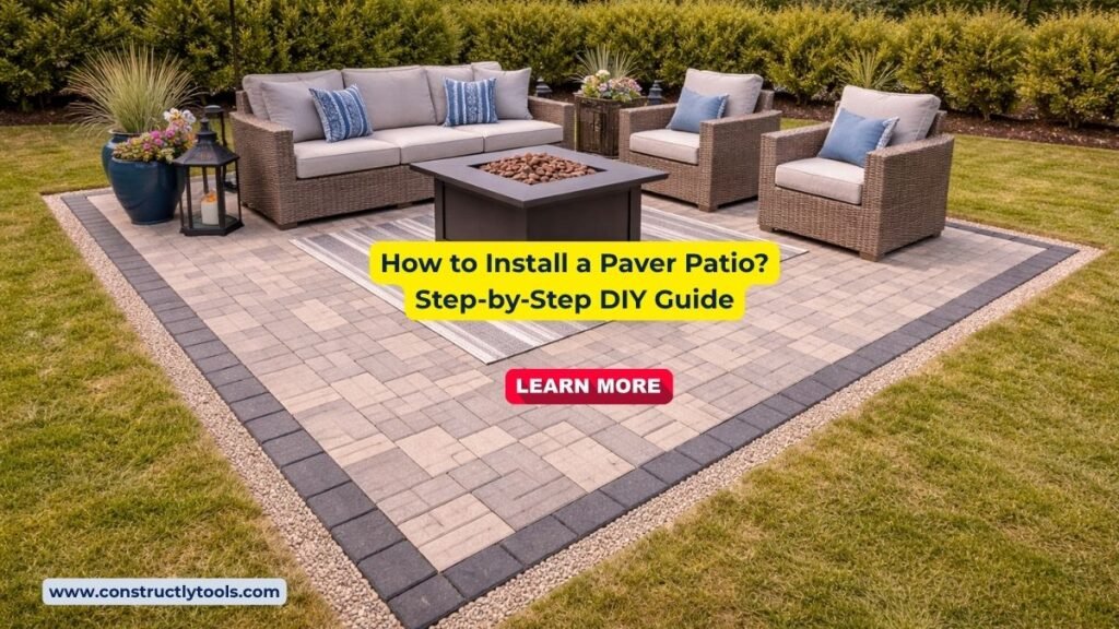 How to Install a Paver Patio