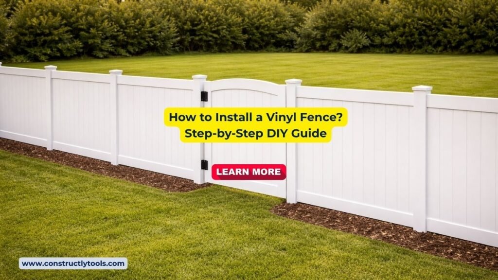 How to Install a Vinyl Fence