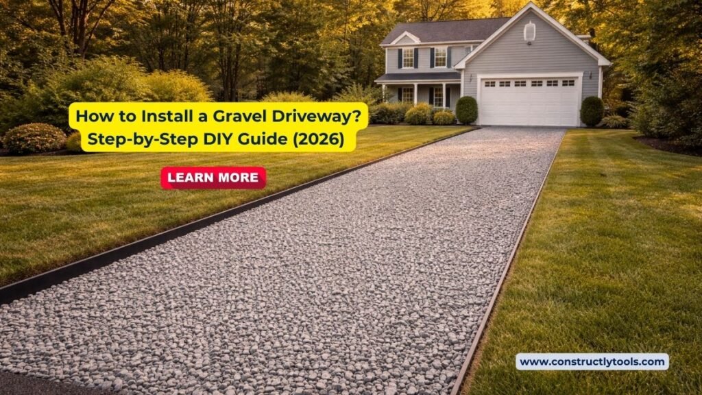 how to install gravel driveway