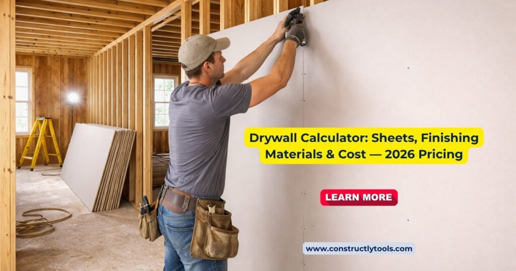 drywall calculator
