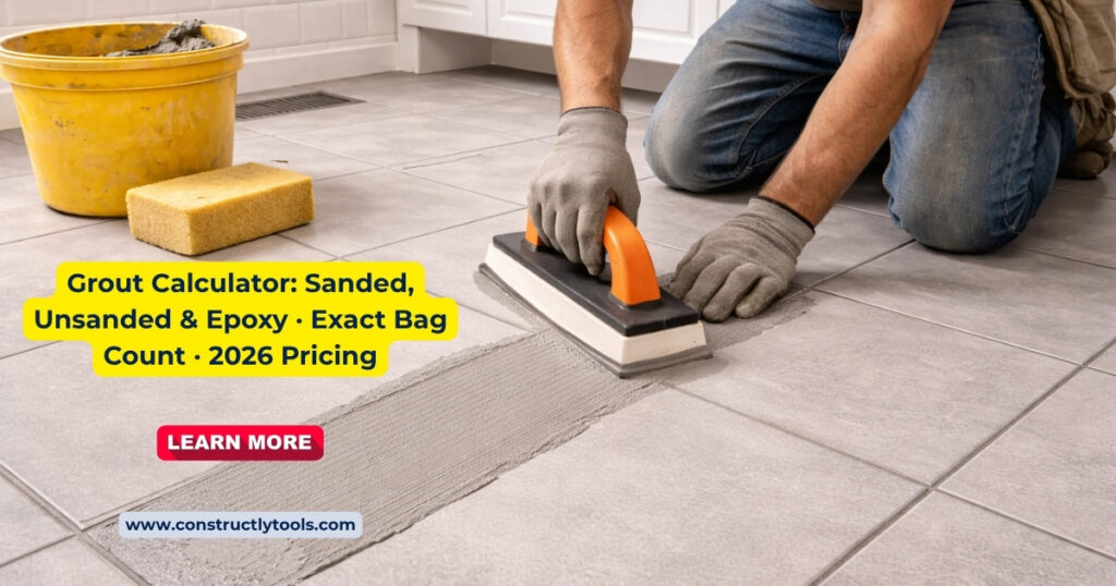 grout calculator