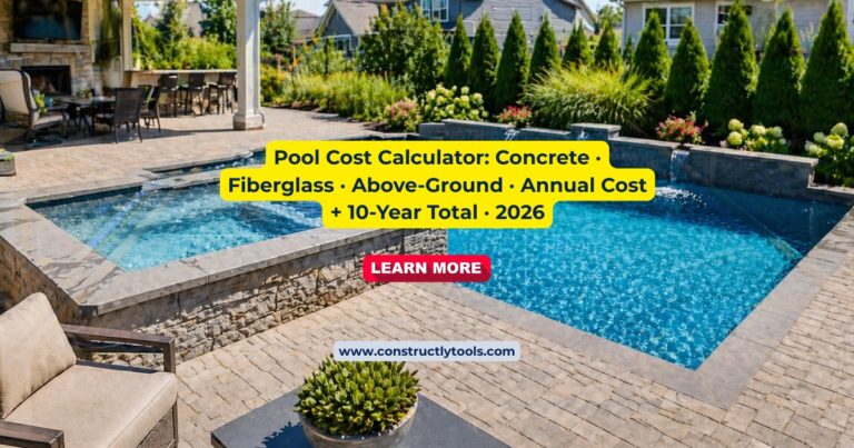 pool cost calculator