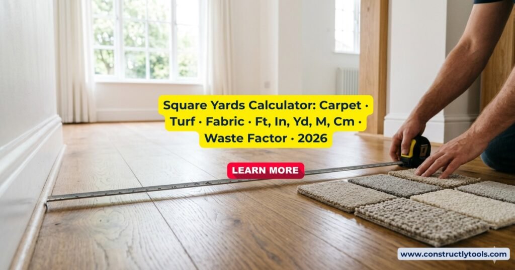 square yads calculator online