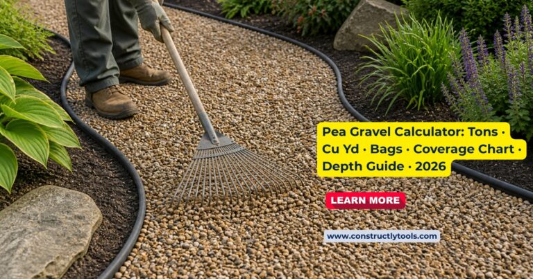 pea gravel calculator image