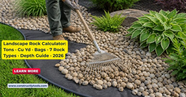 landscape rock calculator online