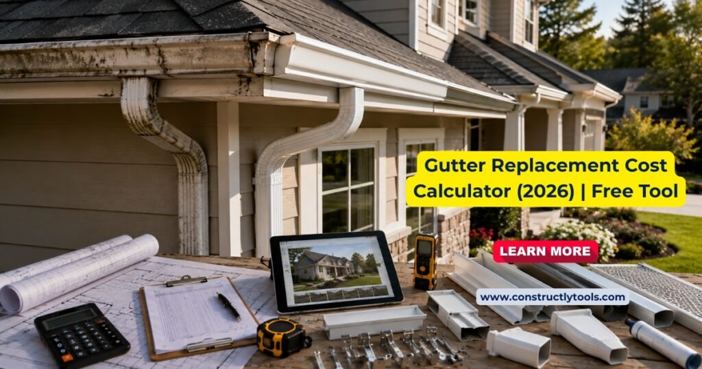 Gutter Replacement Cost Calculator