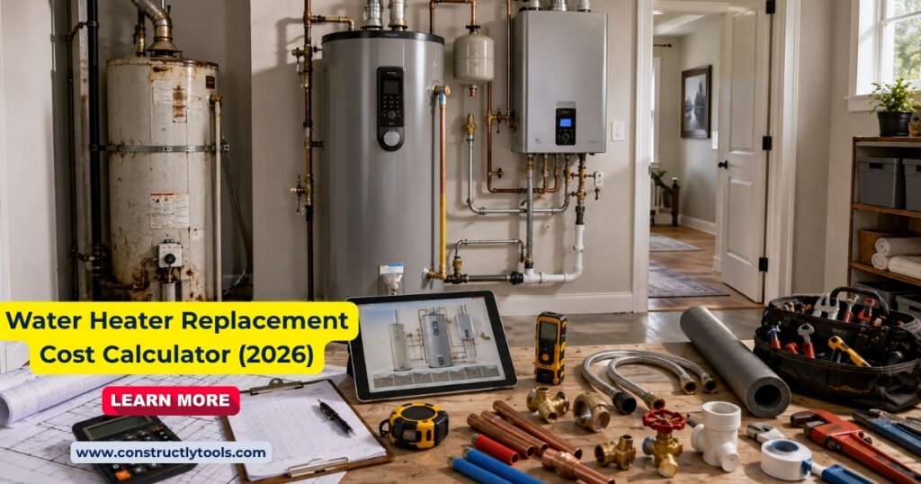 Water Heater Replacement Cost Calculator Online Tools