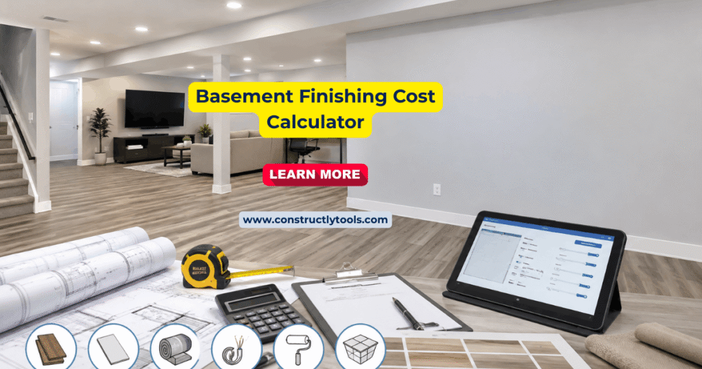 basement finishing cost calculator online