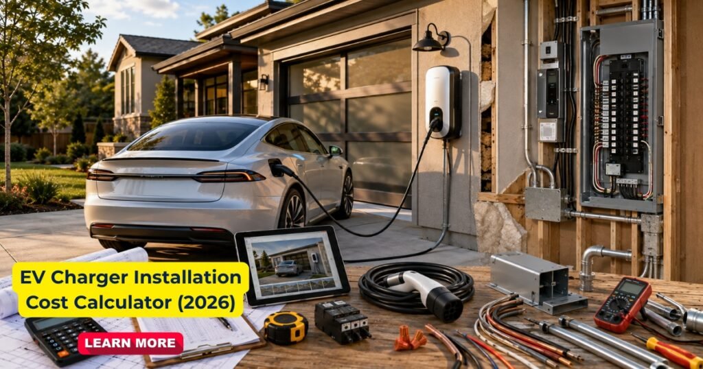Ev charger installation cost calculator Online tool