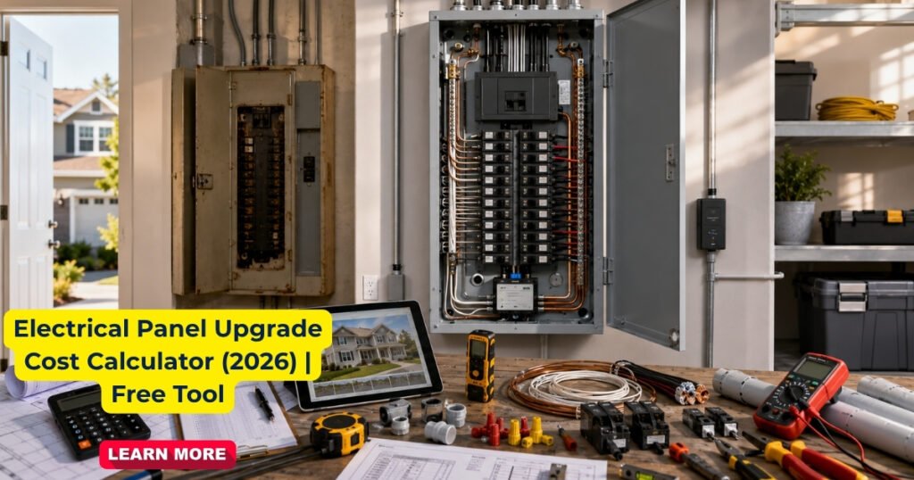 Electrical Panel Upgrade Cost Calculator Online Tool