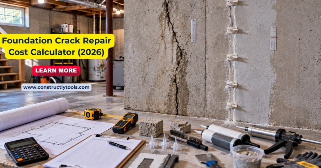 Foundation Crack Repair Cost Calculator Online Tools