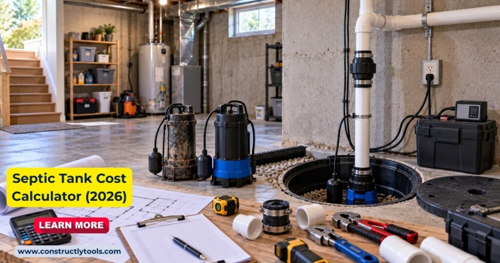 Septic Tank Cost Calculator