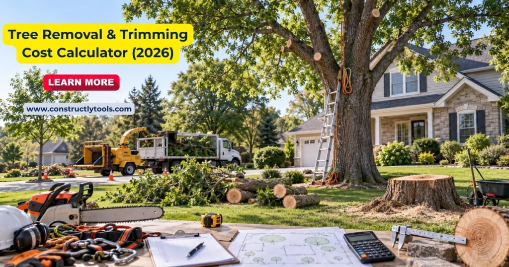 Tree Removal & Trimming Cost Calculator (2026)