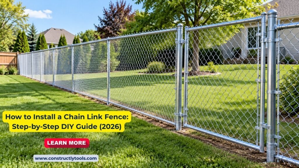 How to Install a Chain Link Fence Yourself: Easy DIY Guide